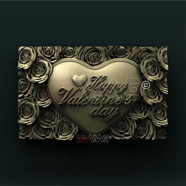 ST. VALENTINES DAY 3D STL 3DWave